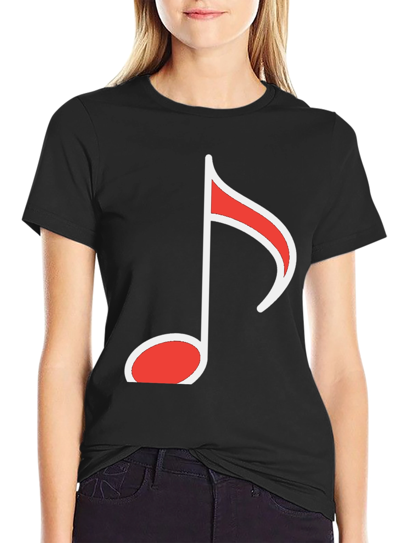 Musical Note Graphic Tee