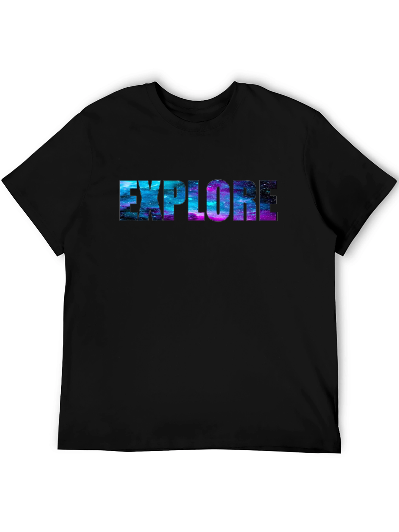 Explore Galaxy Tee - Black Unisex T-Shirt