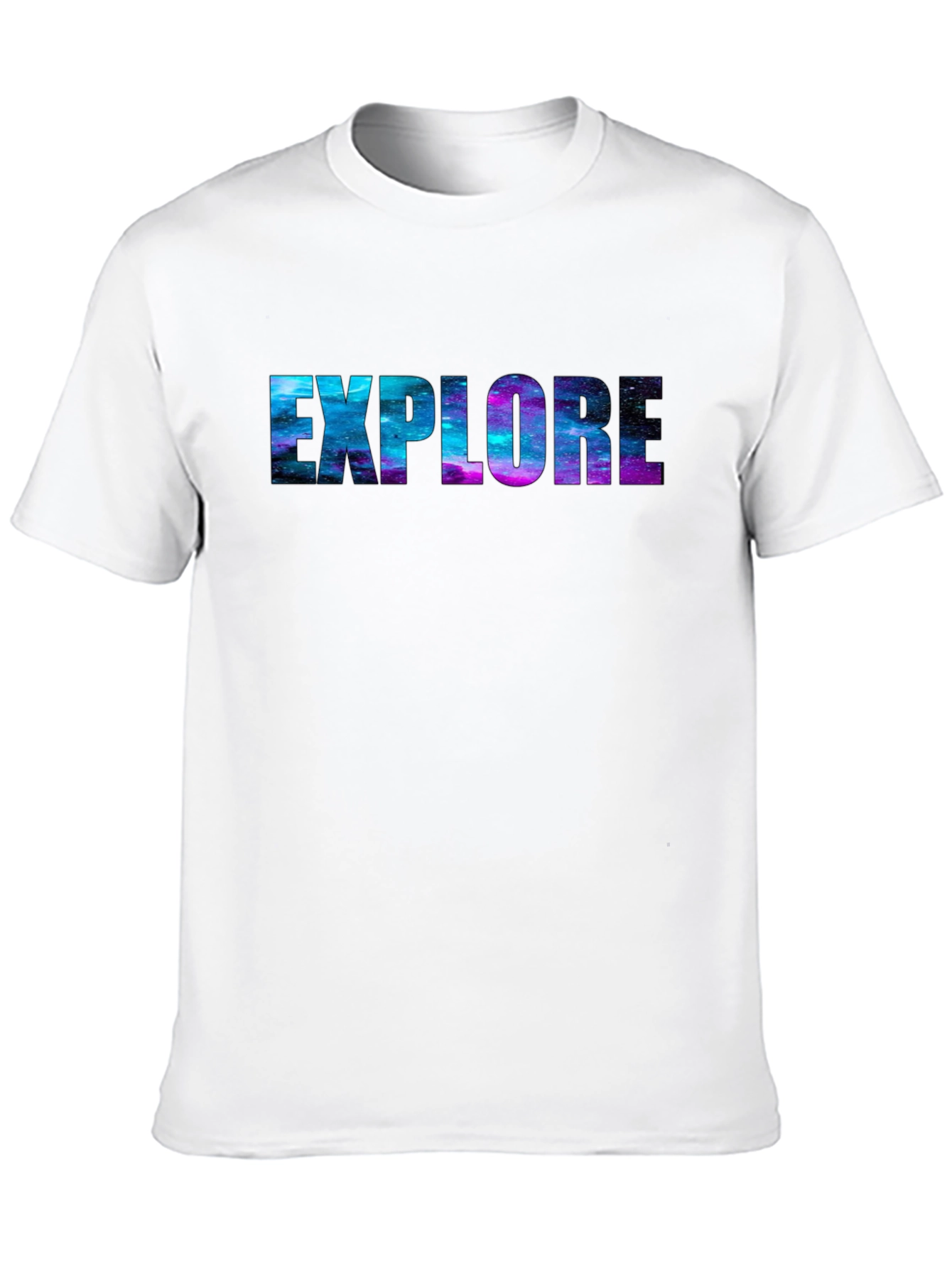 Explore Galaxy Tee - Black Unisex T-Shirt