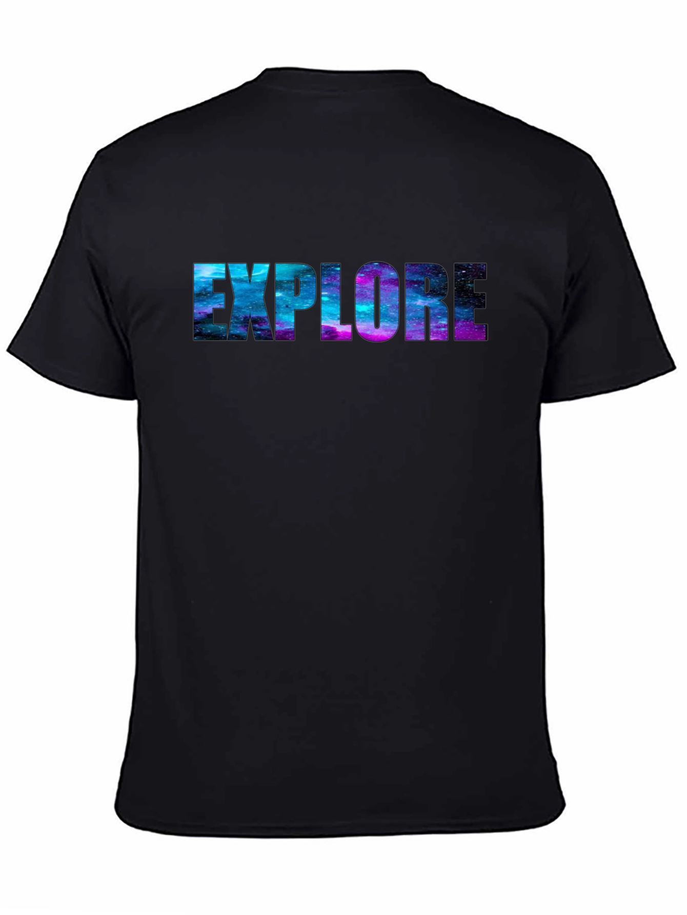 Explore Galaxy Tee - Black Unisex T-Shirt