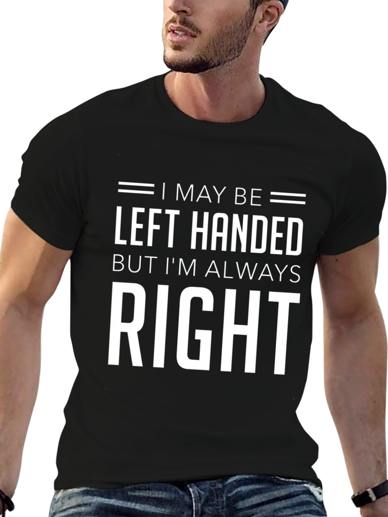 Left Handed Right Funny T-Shirt