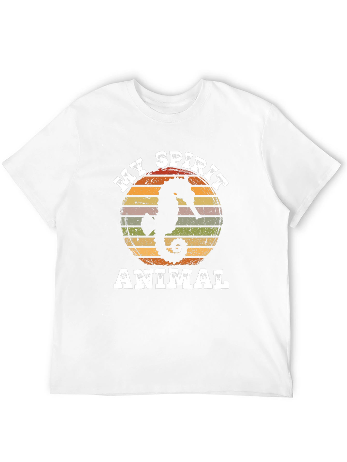 Seahorse Spirit Animal Graphic Tee