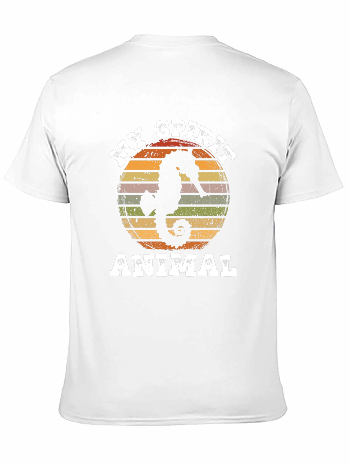 Seahorse Spirit Animal Graphic Tee