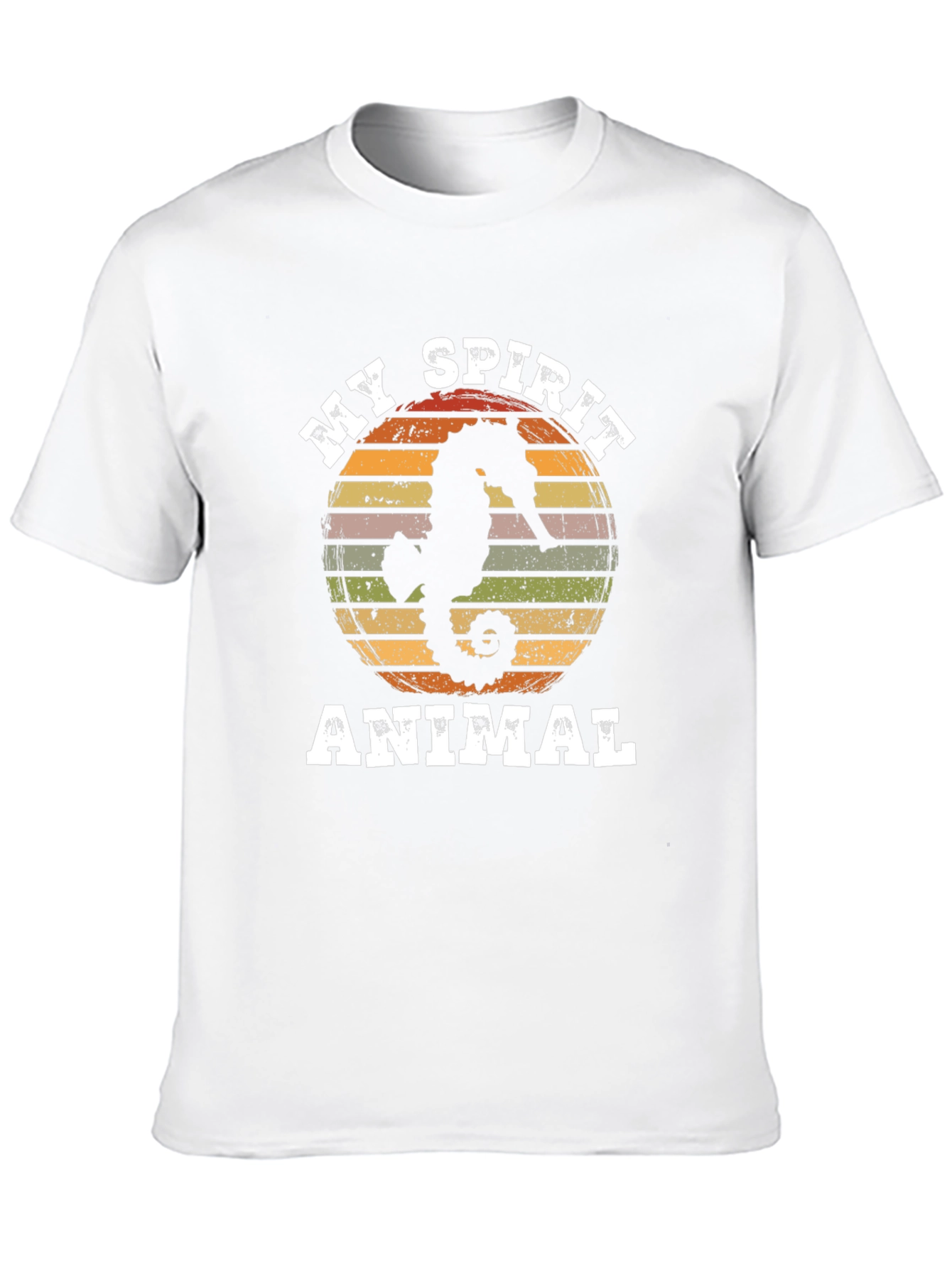 Seahorse Spirit Animal Graphic Tee