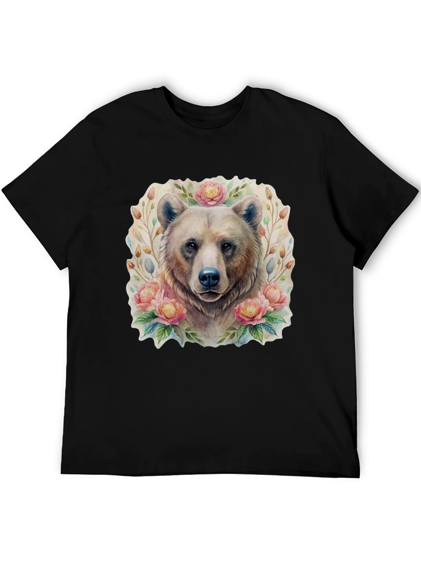 Floral Bear Graphic Tee