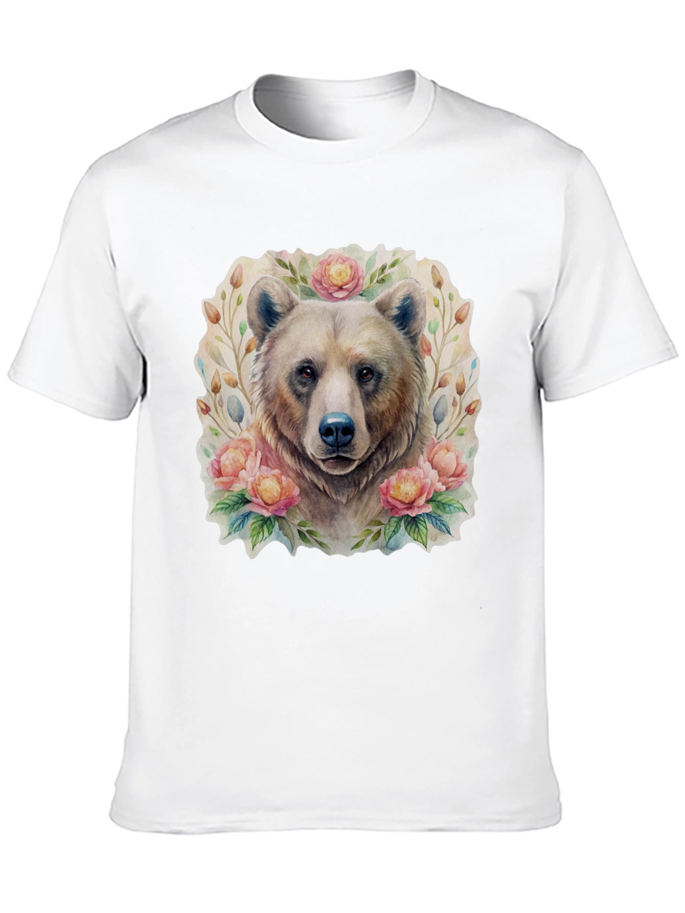 Floral Bear Graphic Tee