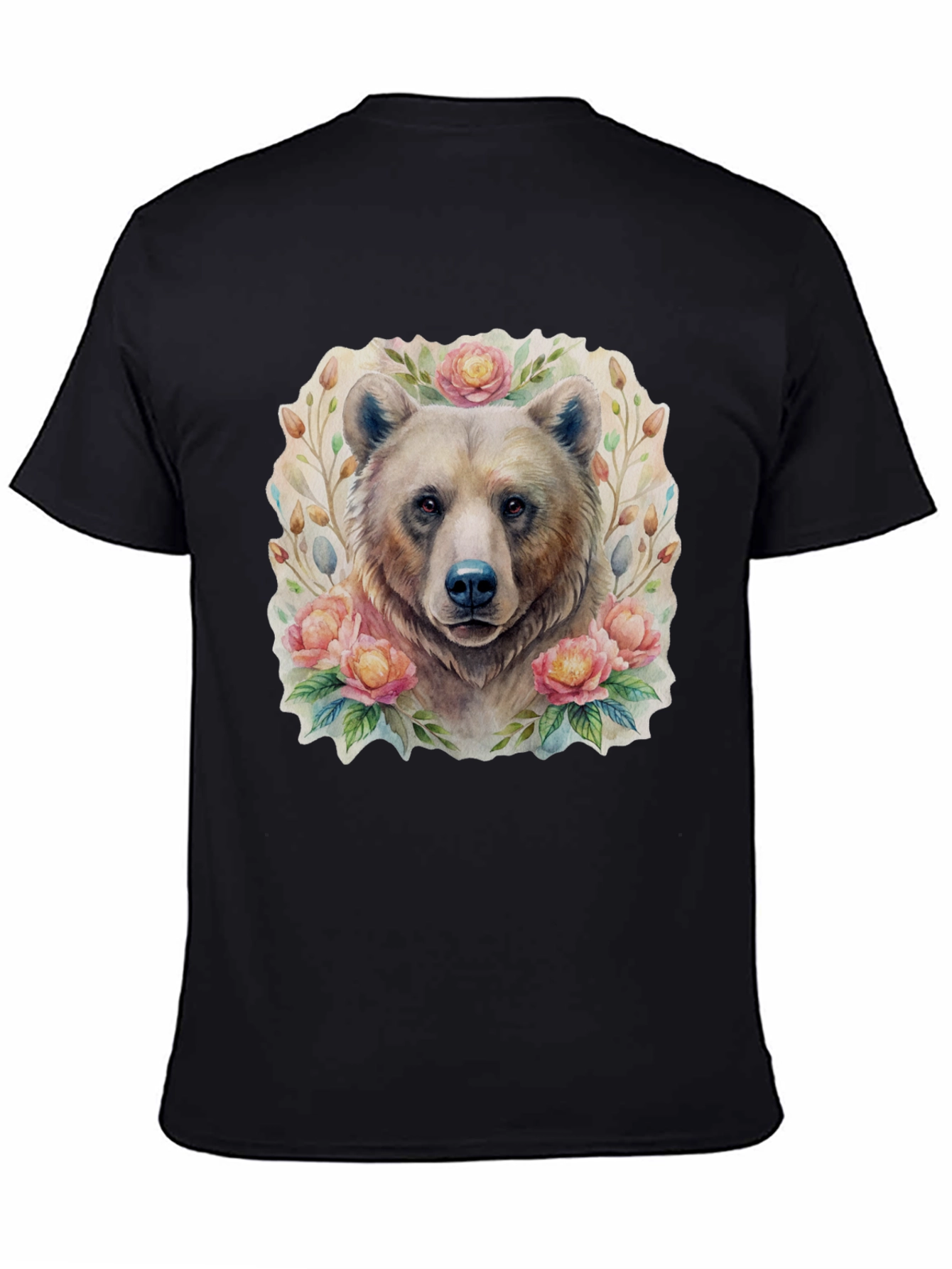 Floral Bear Graphic Tee