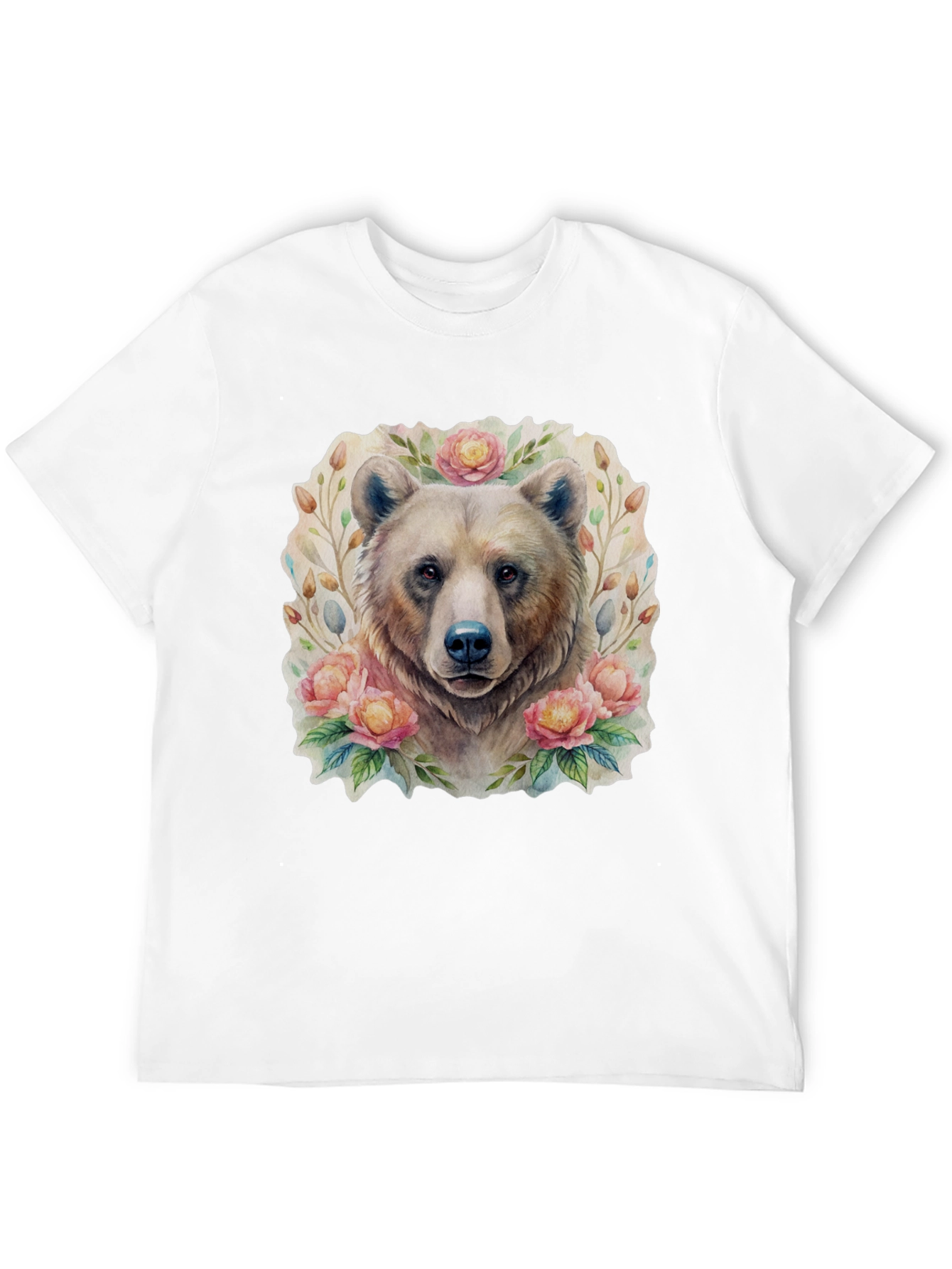 Floral Bear Graphic Tee