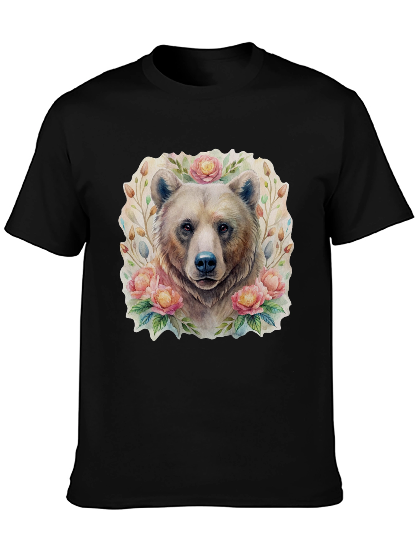 Floral Bear Graphic Tee
