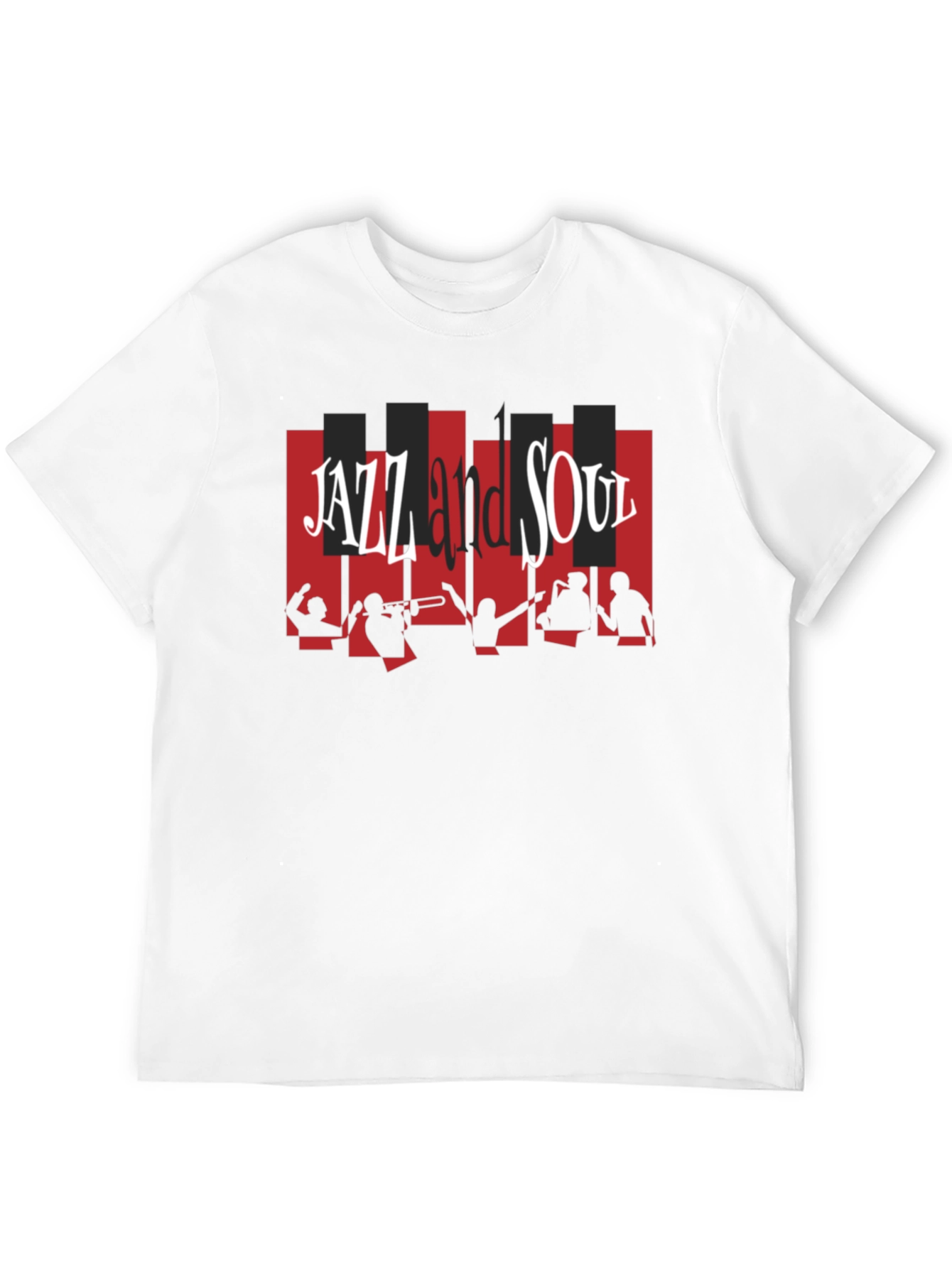 Jazz and Soul Graphic T-Shirt - Music Lover Tee