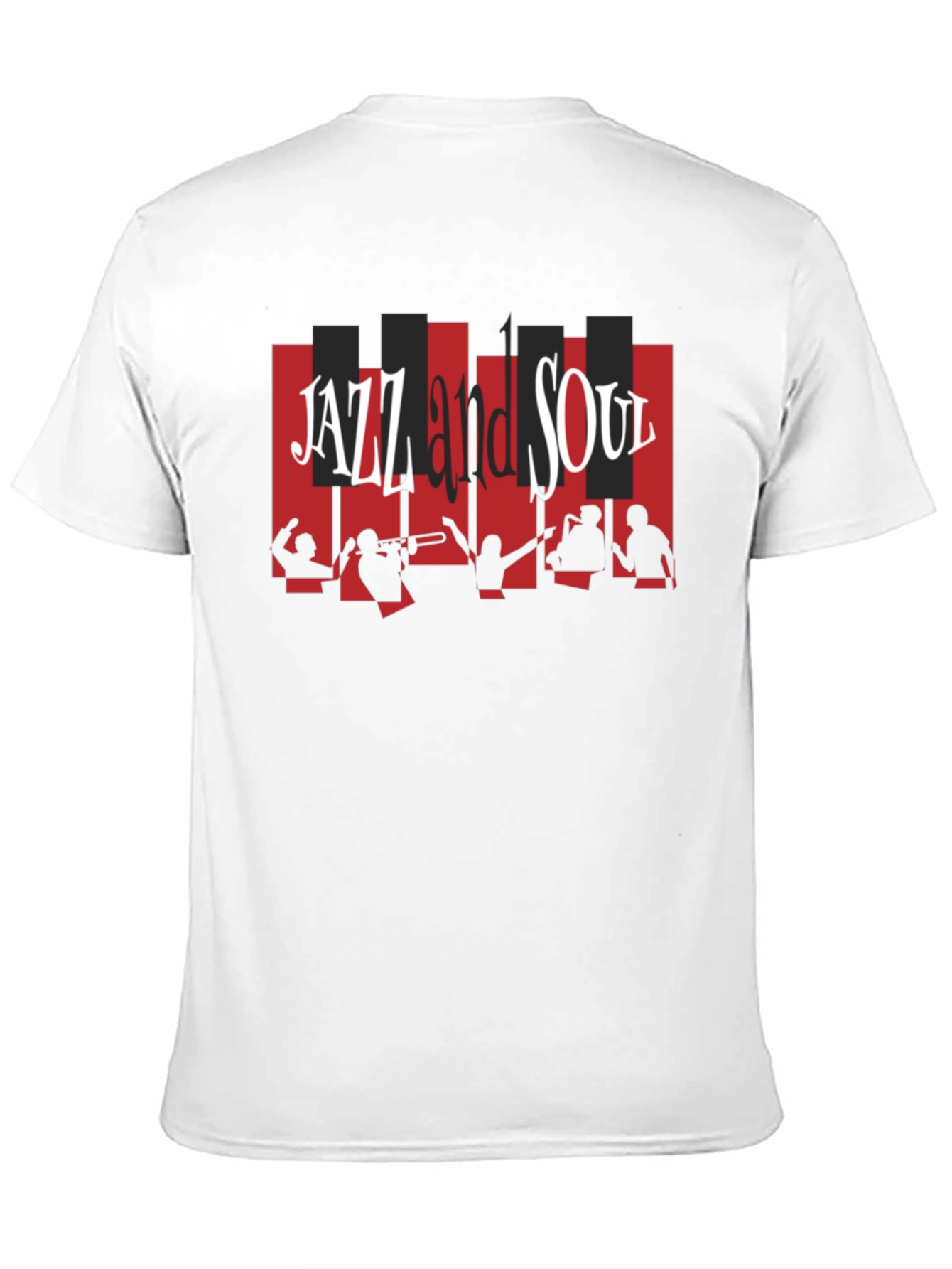 Jazz and Soul Graphic T-Shirt - Music Lover Tee
