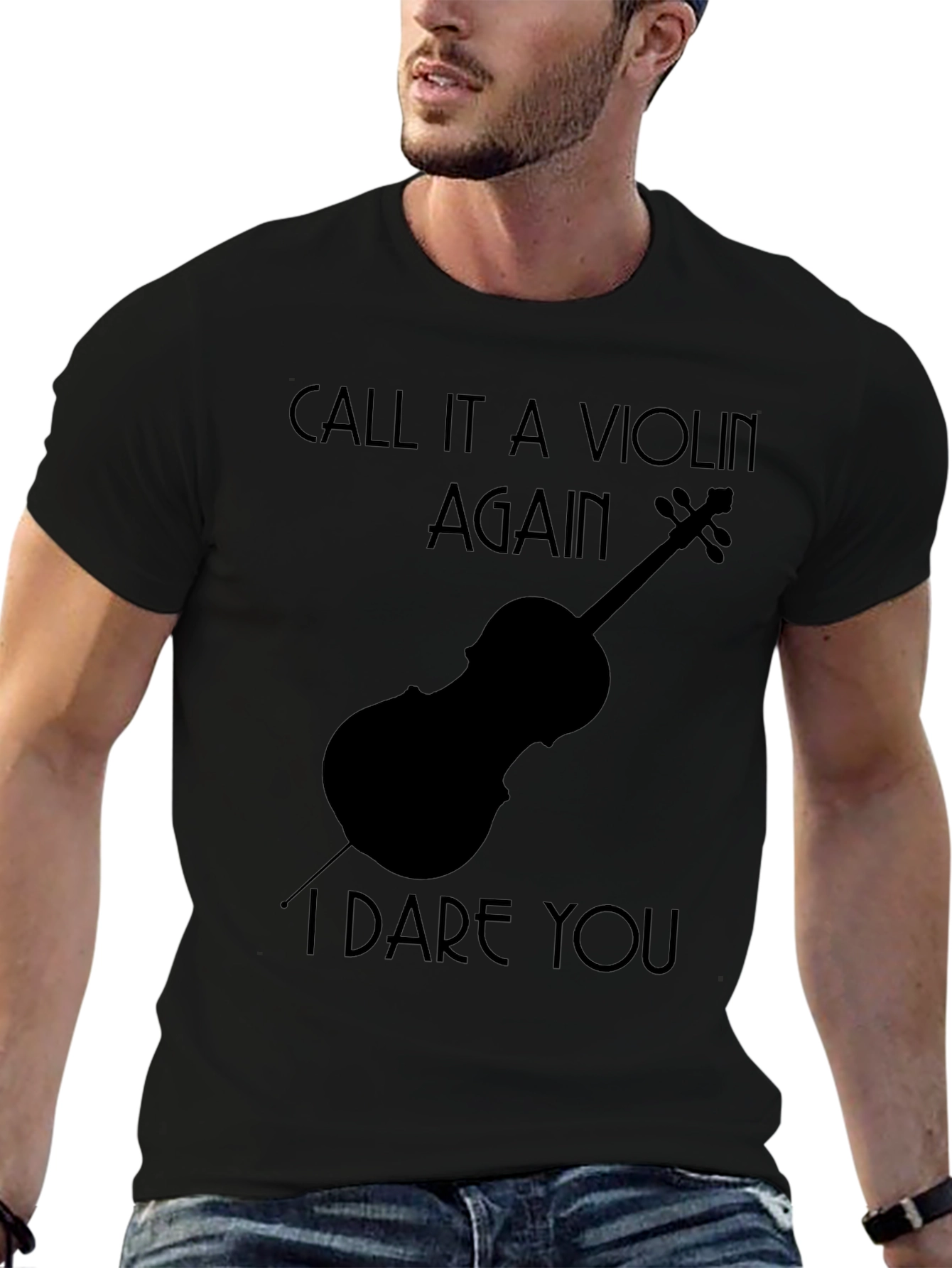 Funny Cello T-Shirt - Call It A Violin Again
