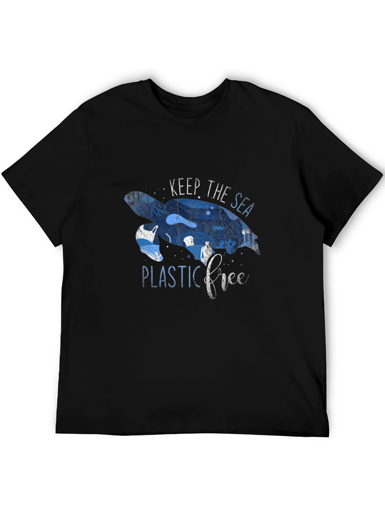 Keep The Sea Plastic Free Graphic Tee