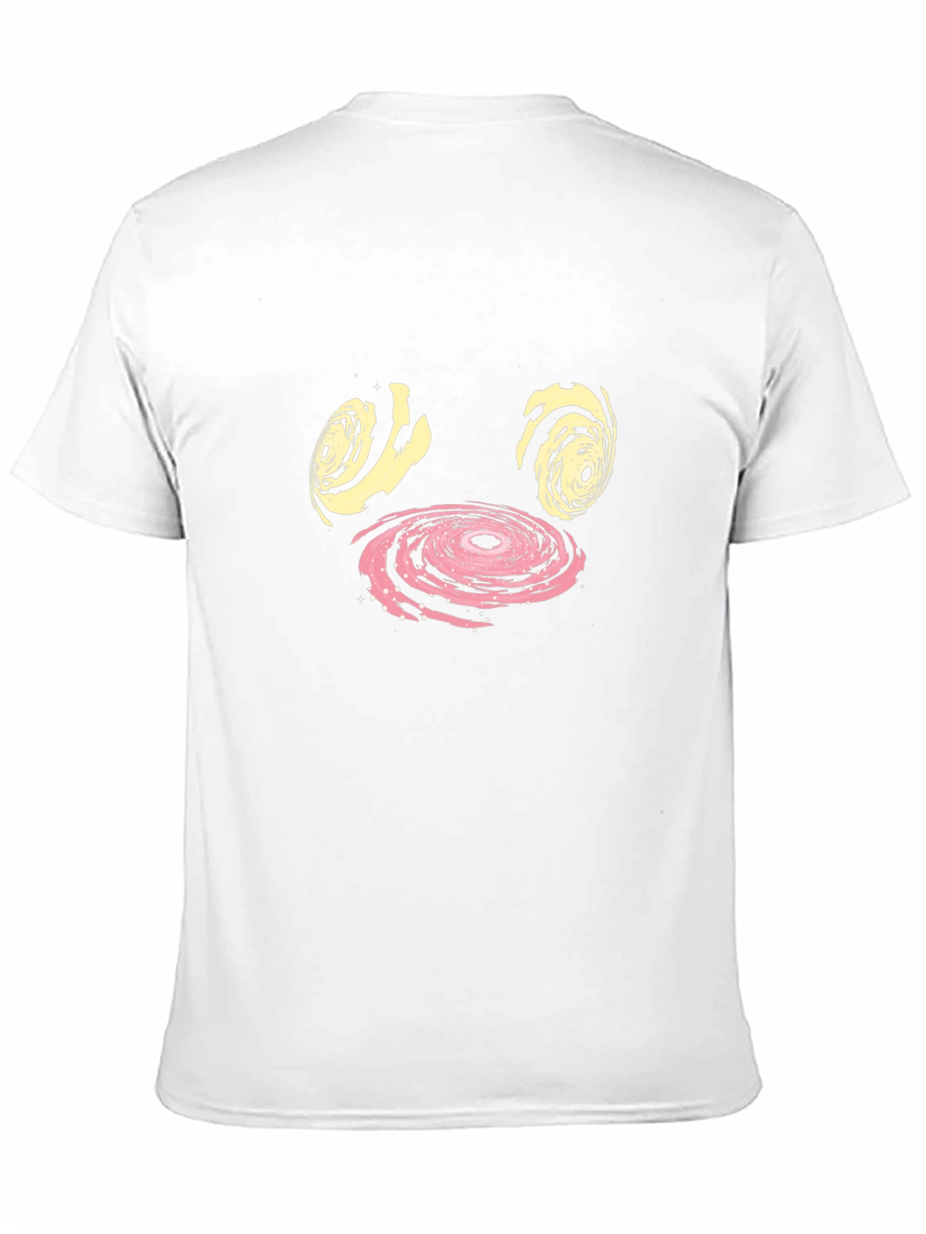 Spiral Face Black T-Shirt