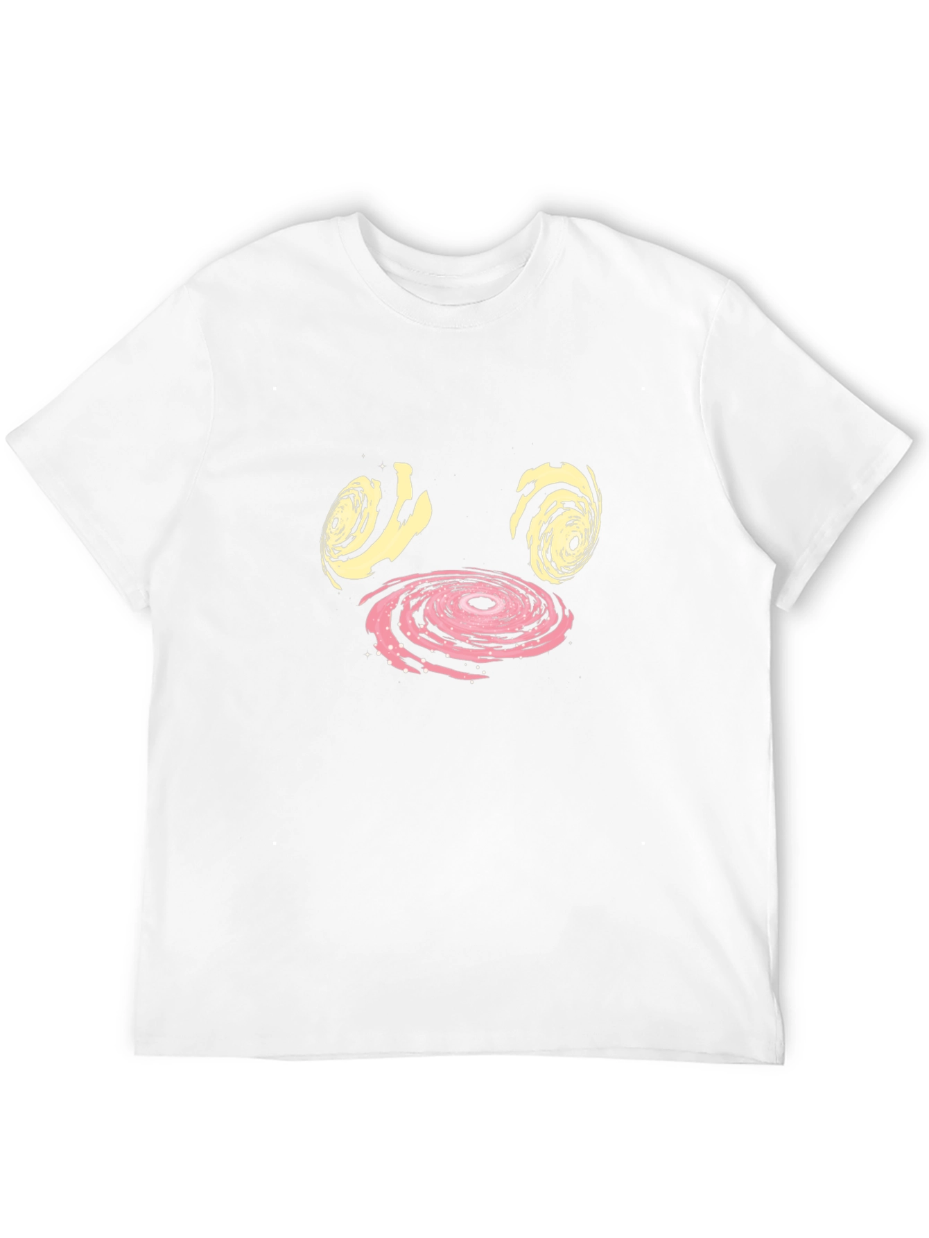 Spiral Face Black T-Shirt