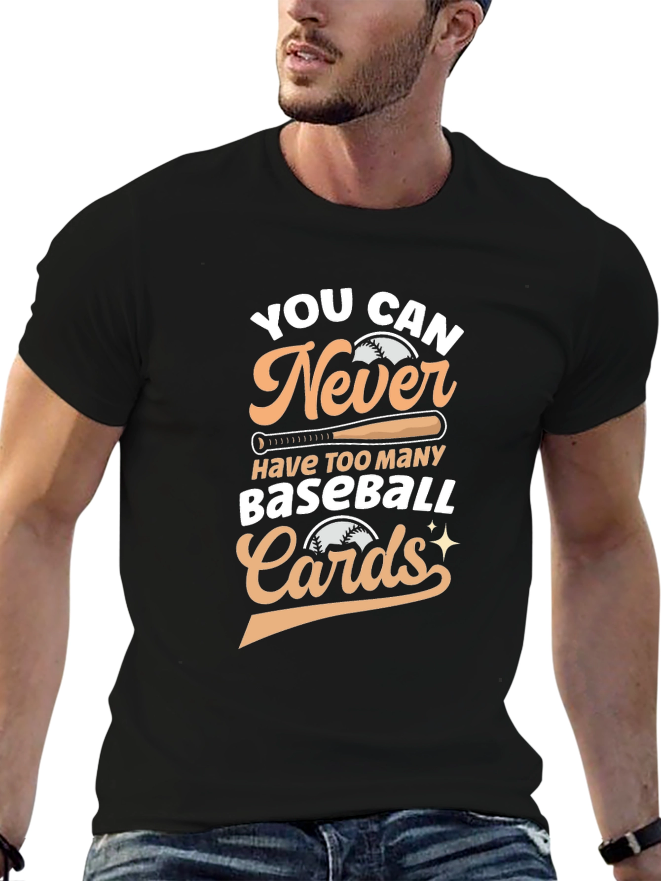 Never Too Many Baseball Cards T-Shirt