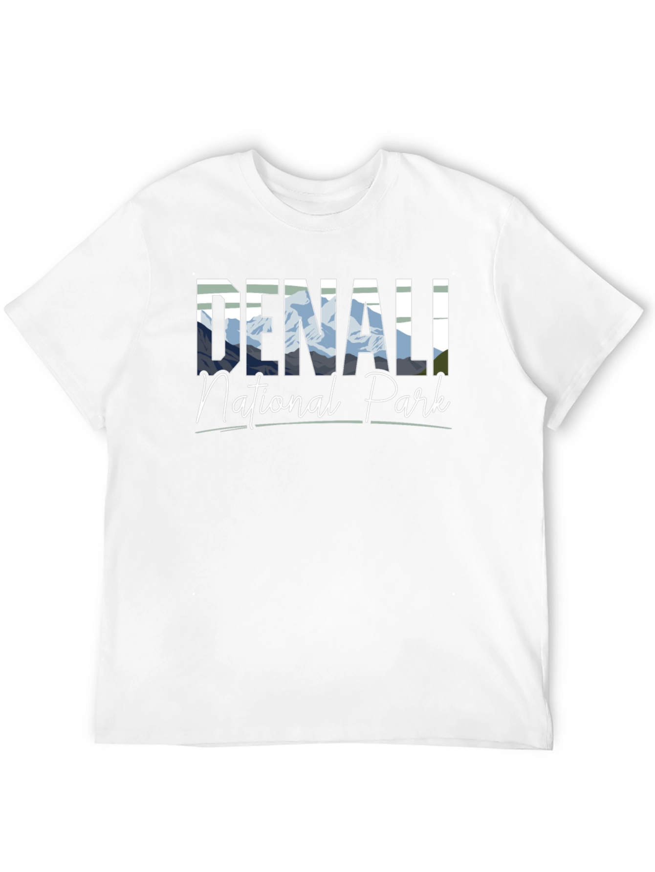 Denali National Park Black T-Shirt