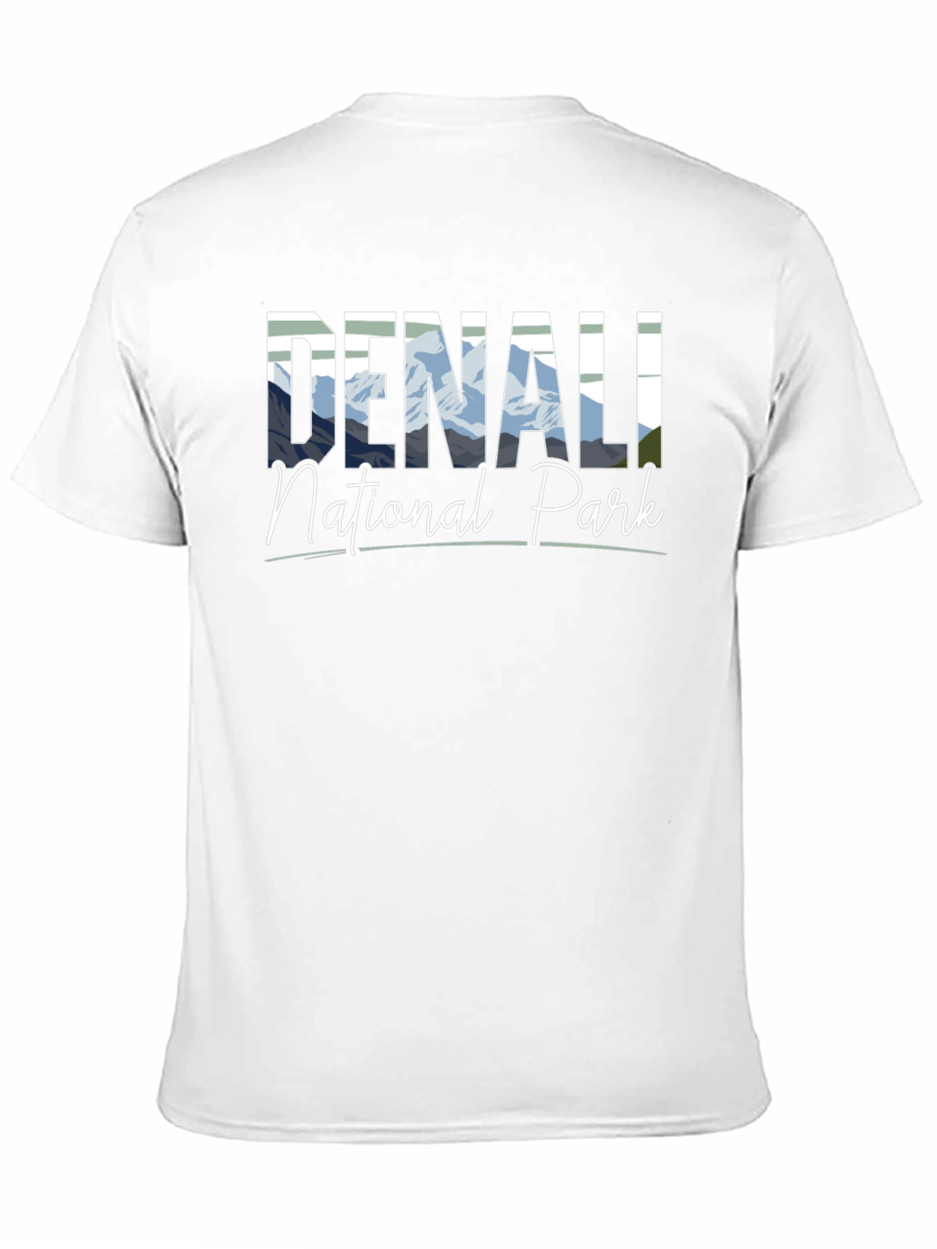 Denali National Park Black T-Shirt
