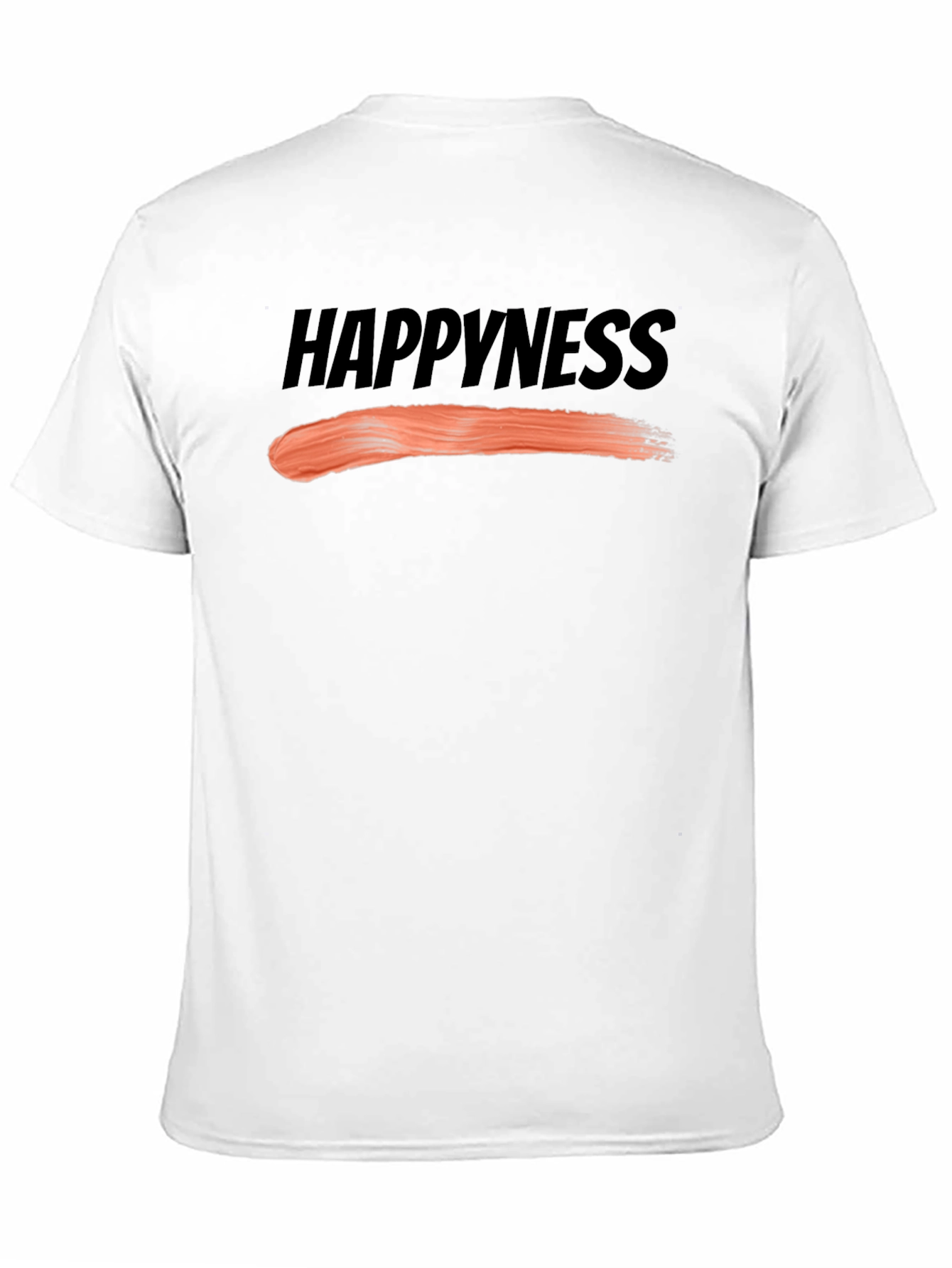 Happiness Graphic Tee - Black Unisex