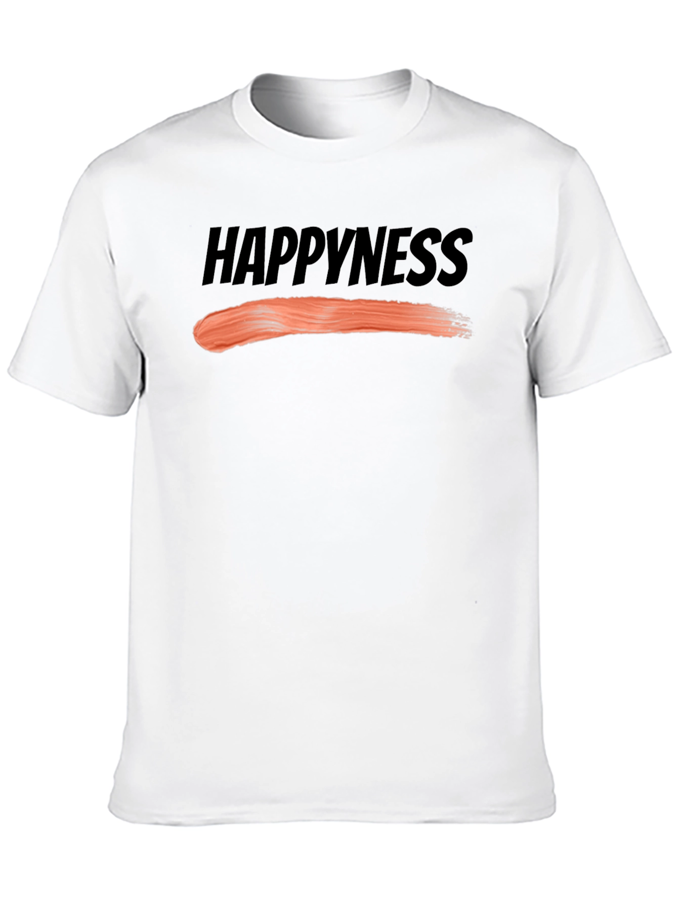 Happiness Graphic Tee - Black Unisex