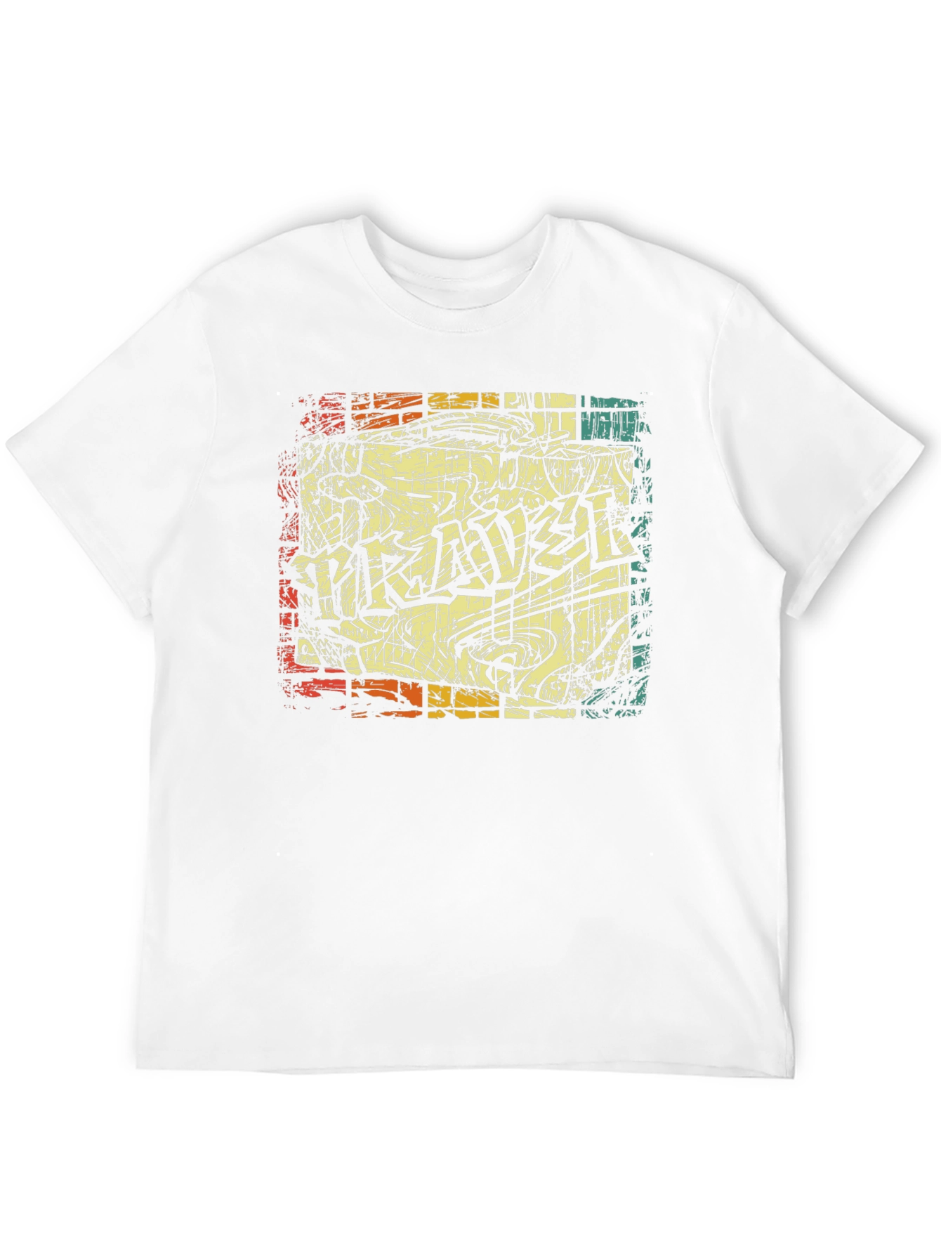 Retro Graffiti Style Graphic T-Shirt