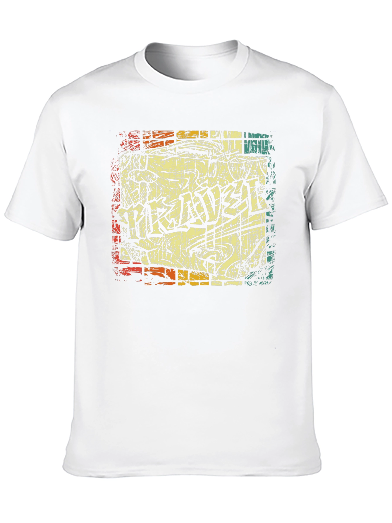 Retro Graffiti Style Graphic T-Shirt