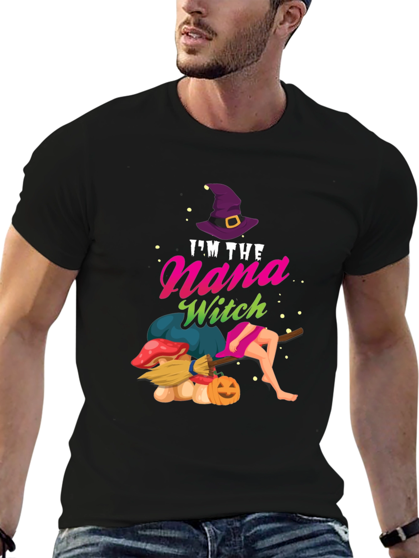 Im The Nana Witch T-Shirt - Halloween