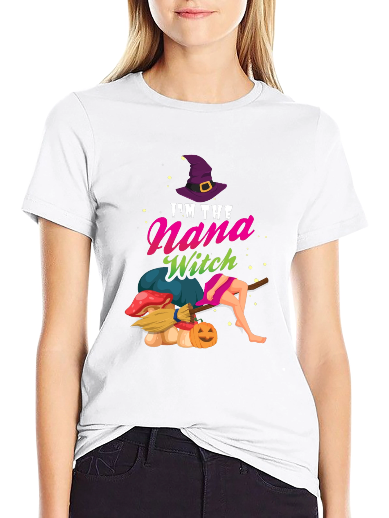 Im The Nana Witch T-Shirt - Halloween