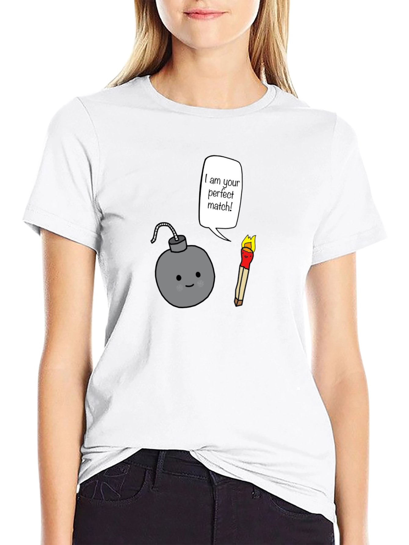 Perfect Match Funny Bomb T-Shirt