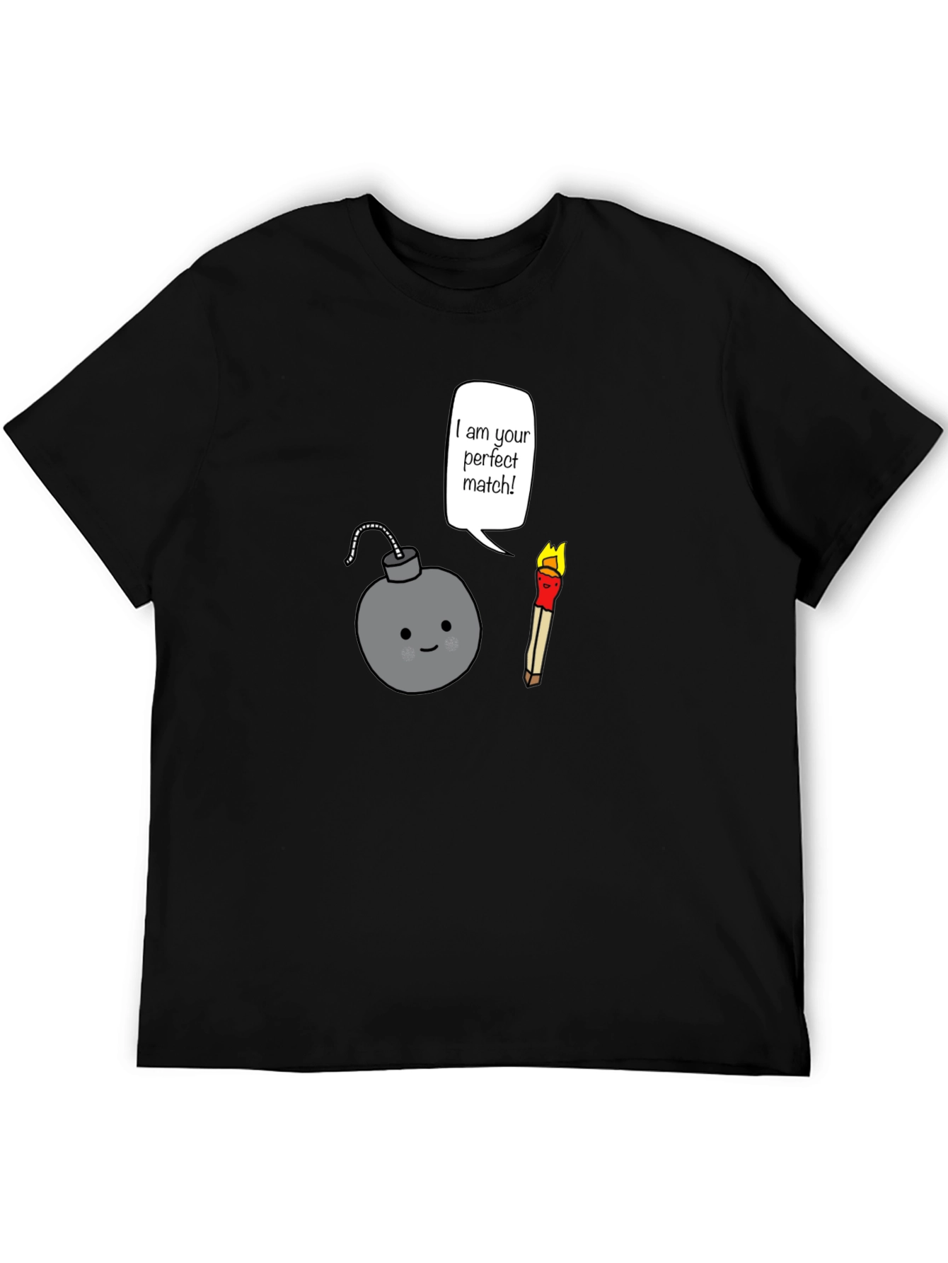 Perfect Match Funny Bomb T-Shirt