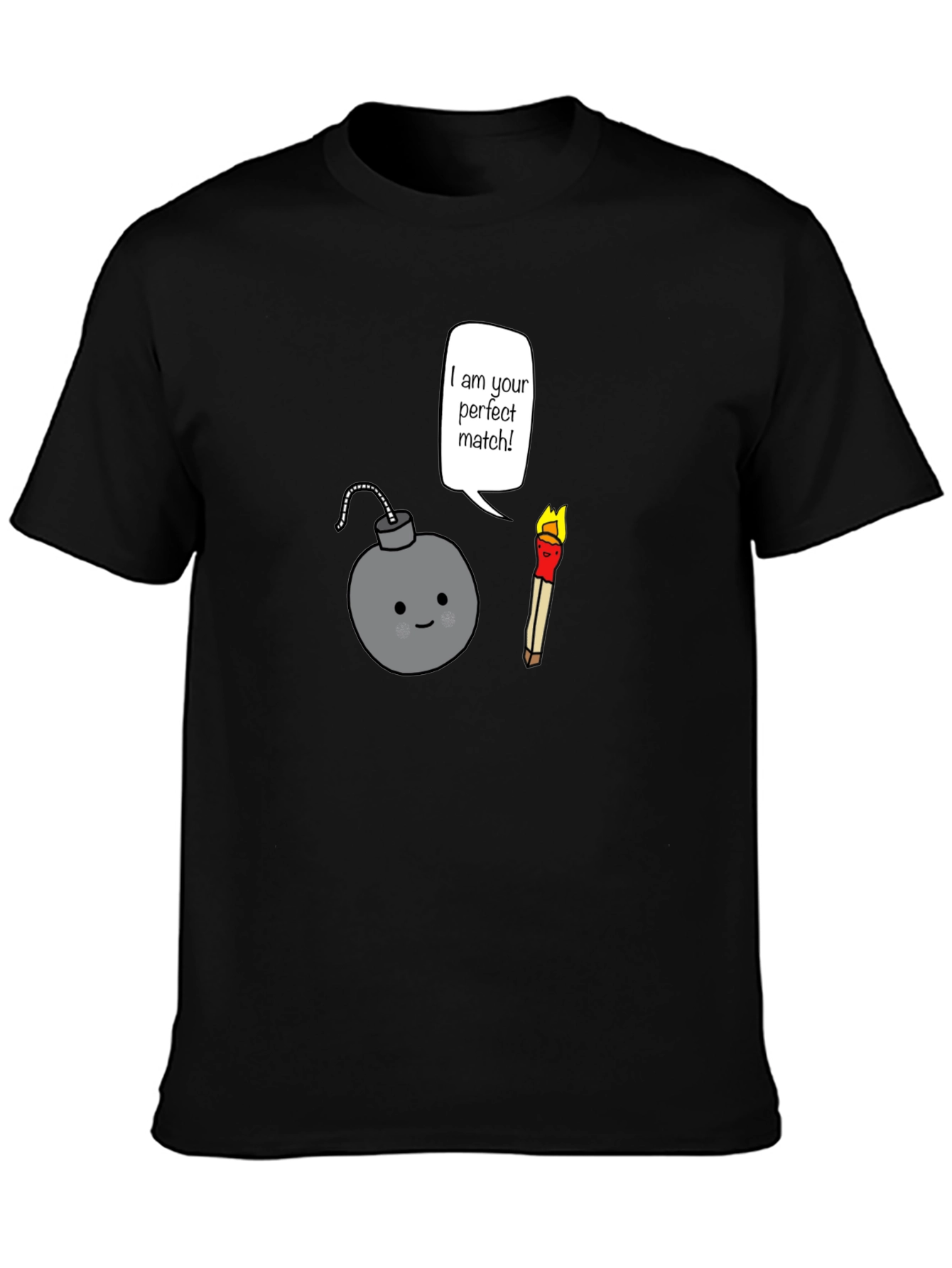 Perfect Match Funny Bomb T-Shirt