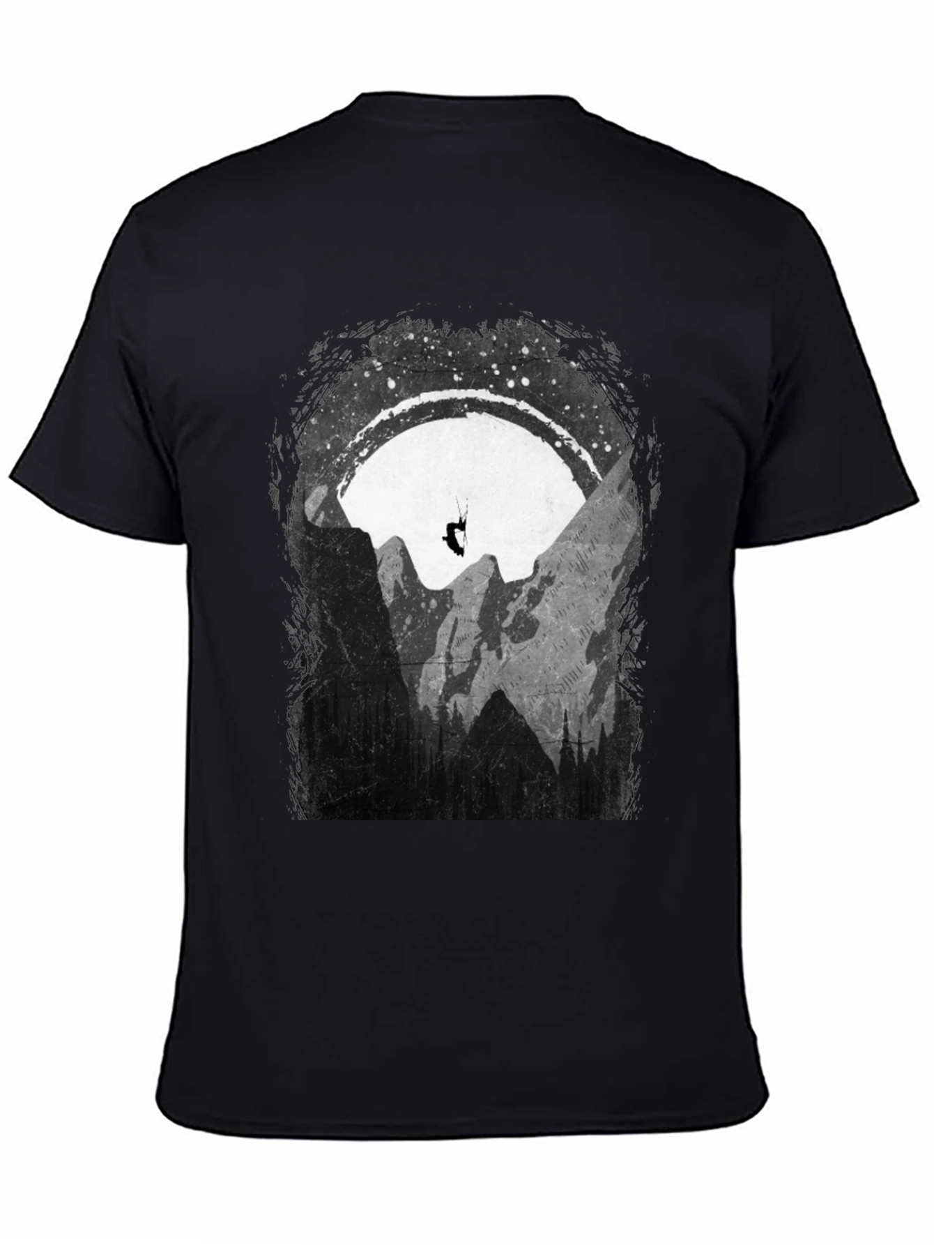 Mountain Paragliding Graphic T-Shirt - Adventure Ready!