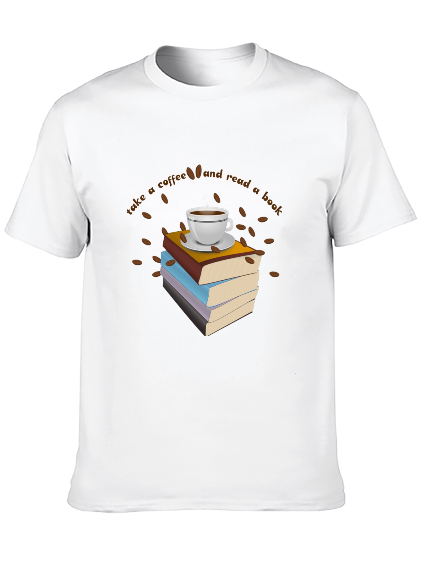 Coffee & Books T-Shirt: Literary Comfort