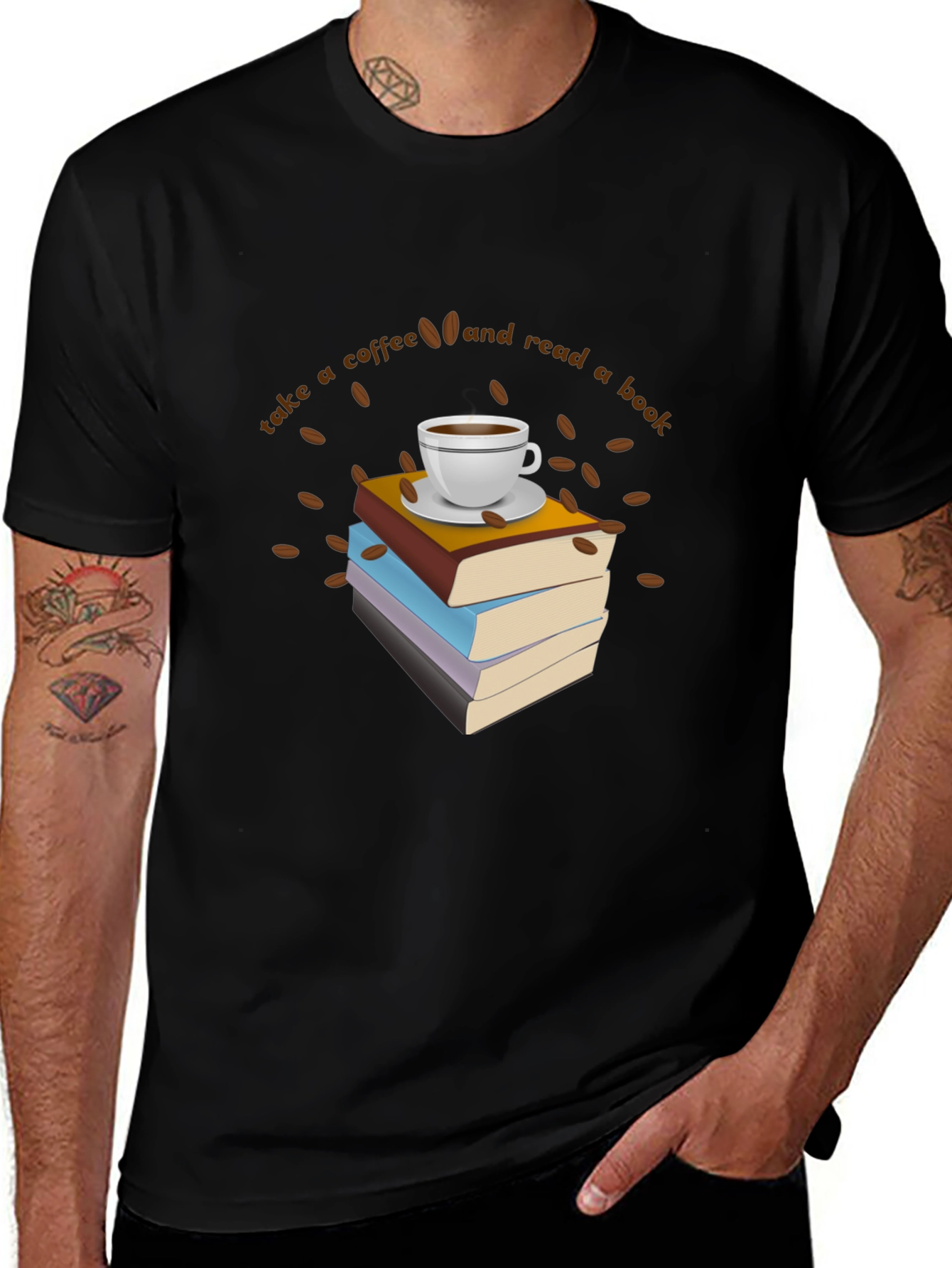 Coffee & Books T-Shirt: Literary Comfort