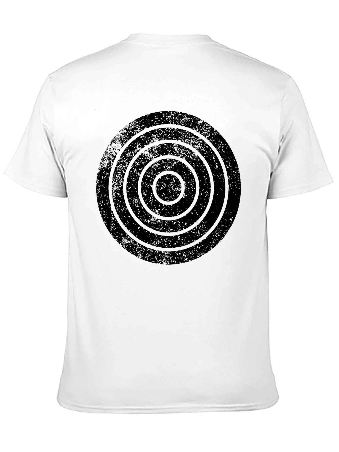 Retro Target Graphic Tee - Black