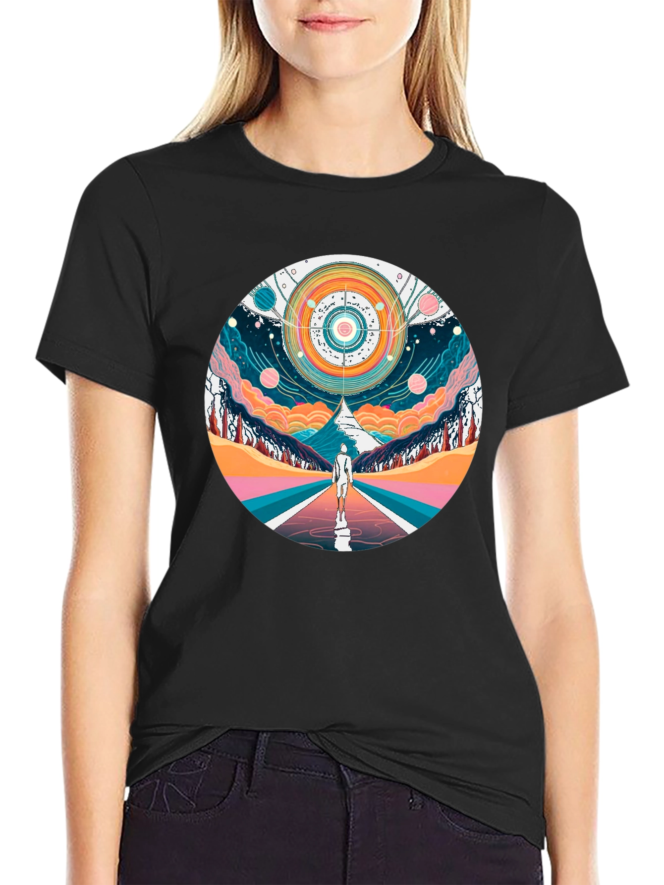 Psychedelic Vision T-Shirt - Surreal Graphic Tee