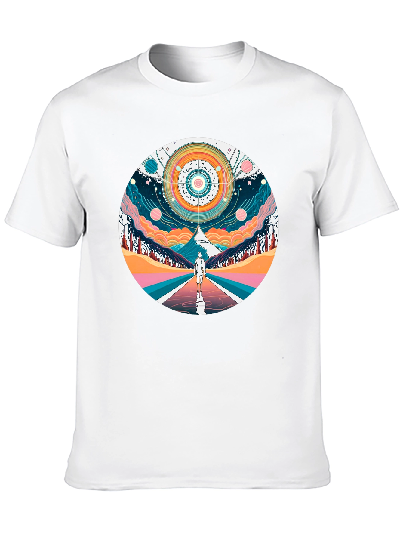 Psychedelic Vision T-Shirt - Surreal Graphic Tee