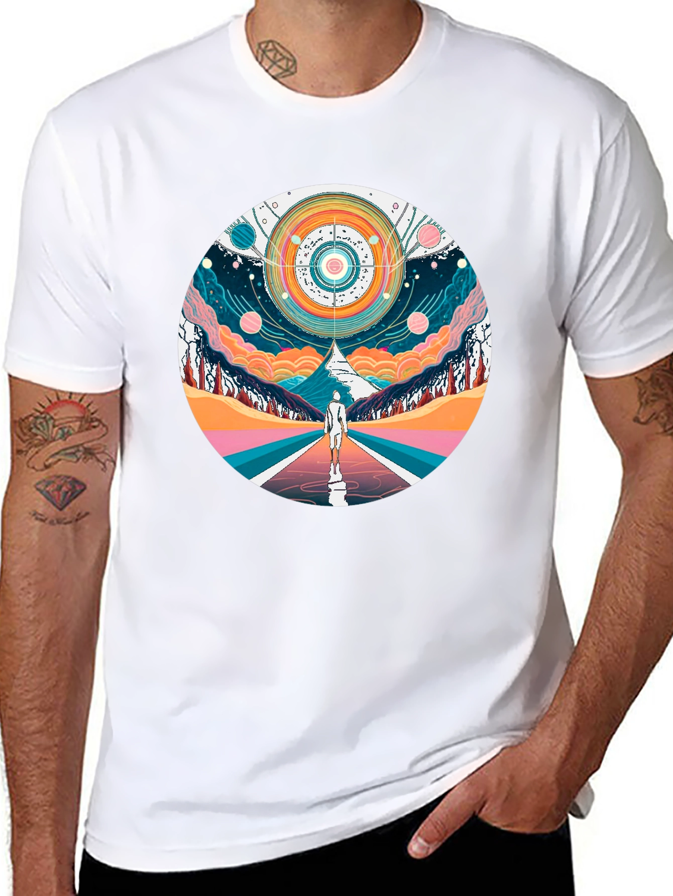 Psychedelic Vision T-Shirt - Surreal Graphic Tee