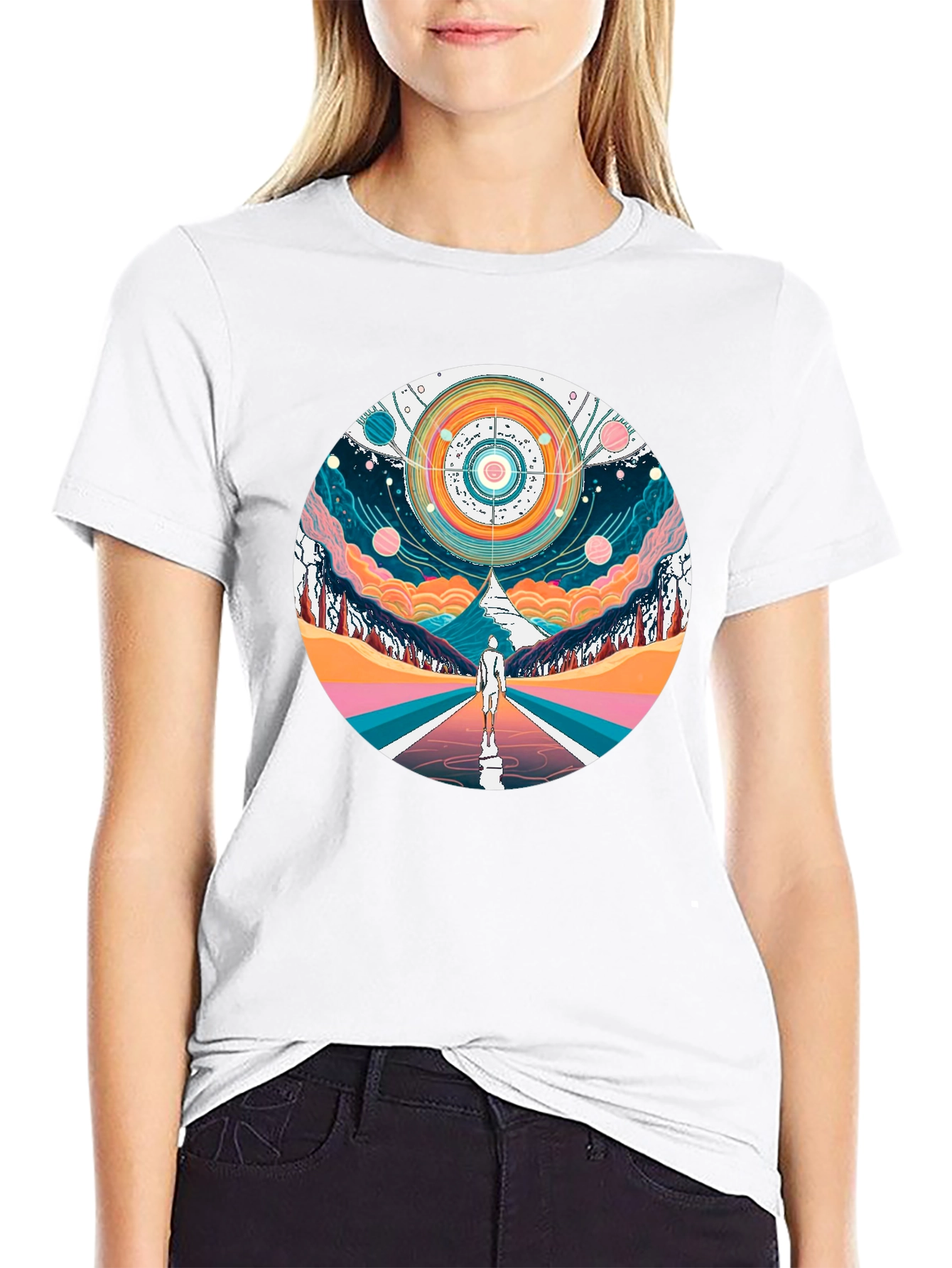 Psychedelic Vision T-Shirt - Surreal Graphic Tee