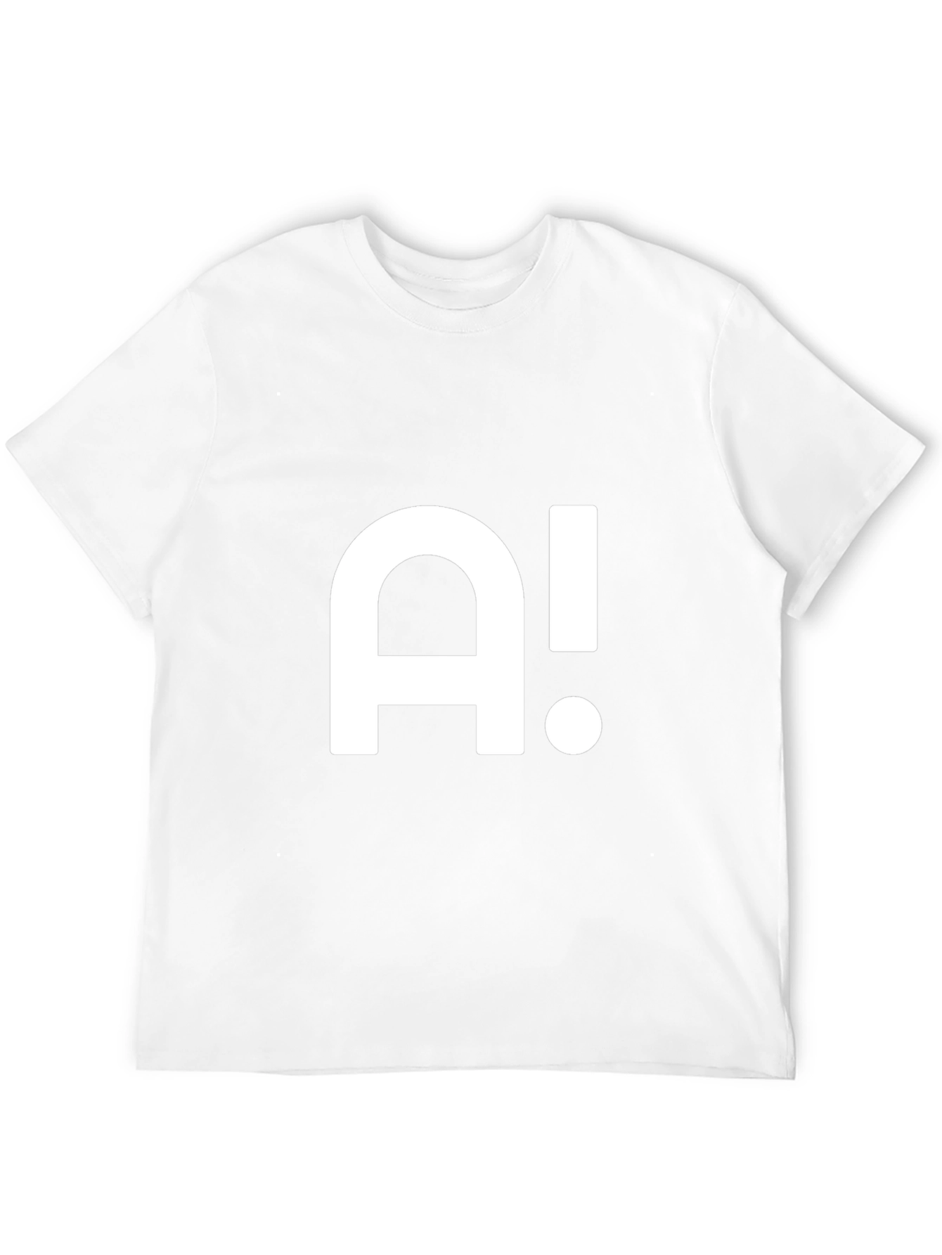 Bold A! Graphic Tee - Stylish Cotton Blend