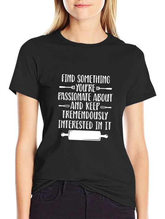 Passionate About Cooking T-Shirt