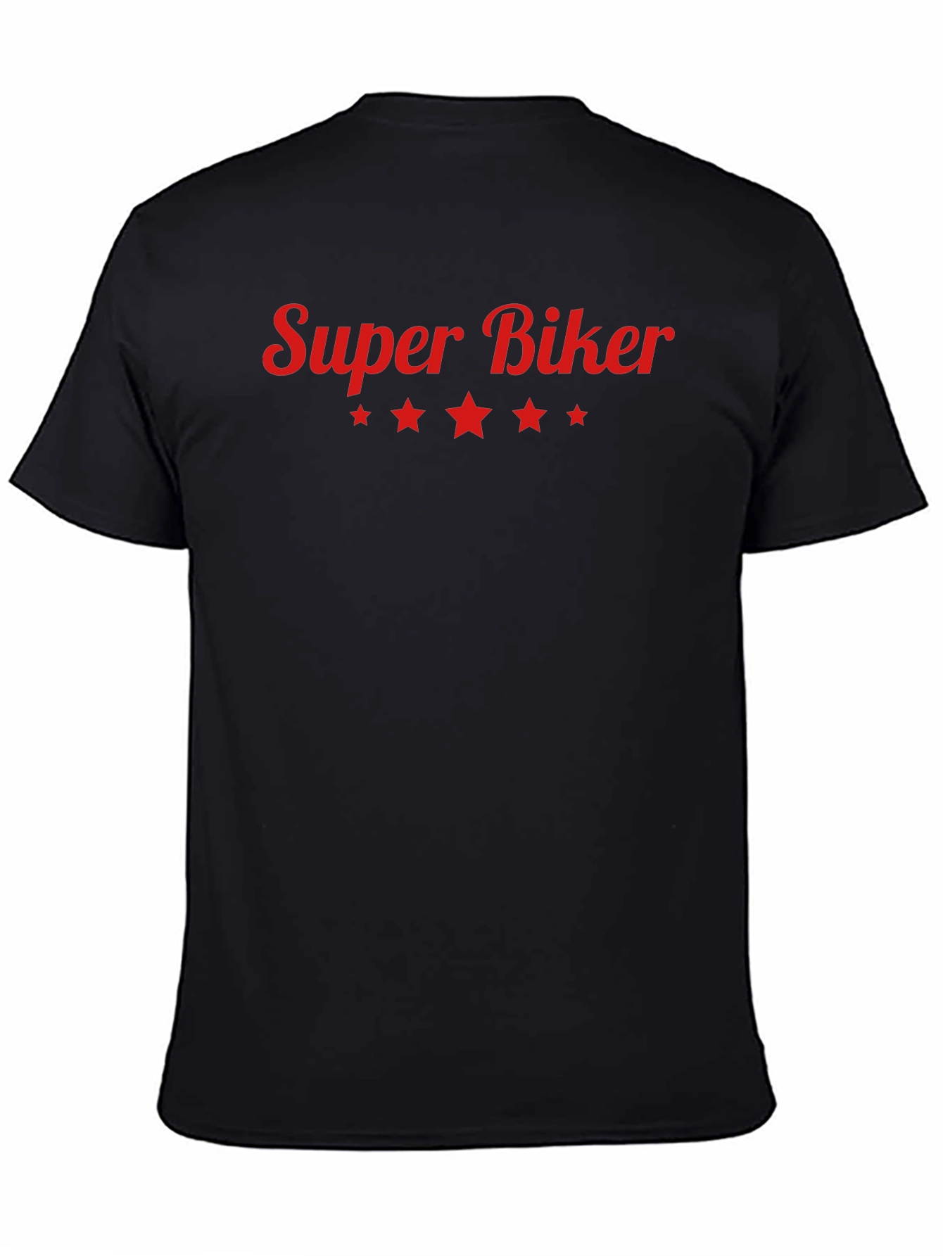 Super Biker Graphic Tee - Black