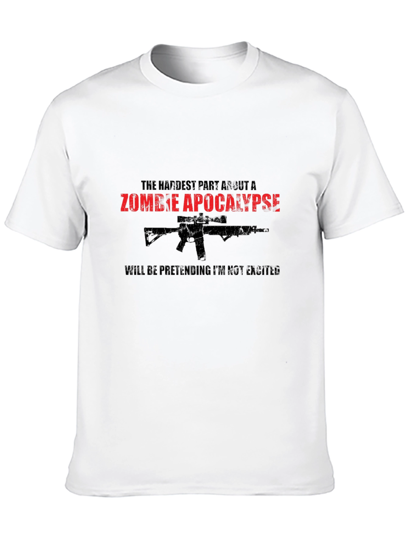 Zombie Apocalypse Humor T-Shirt