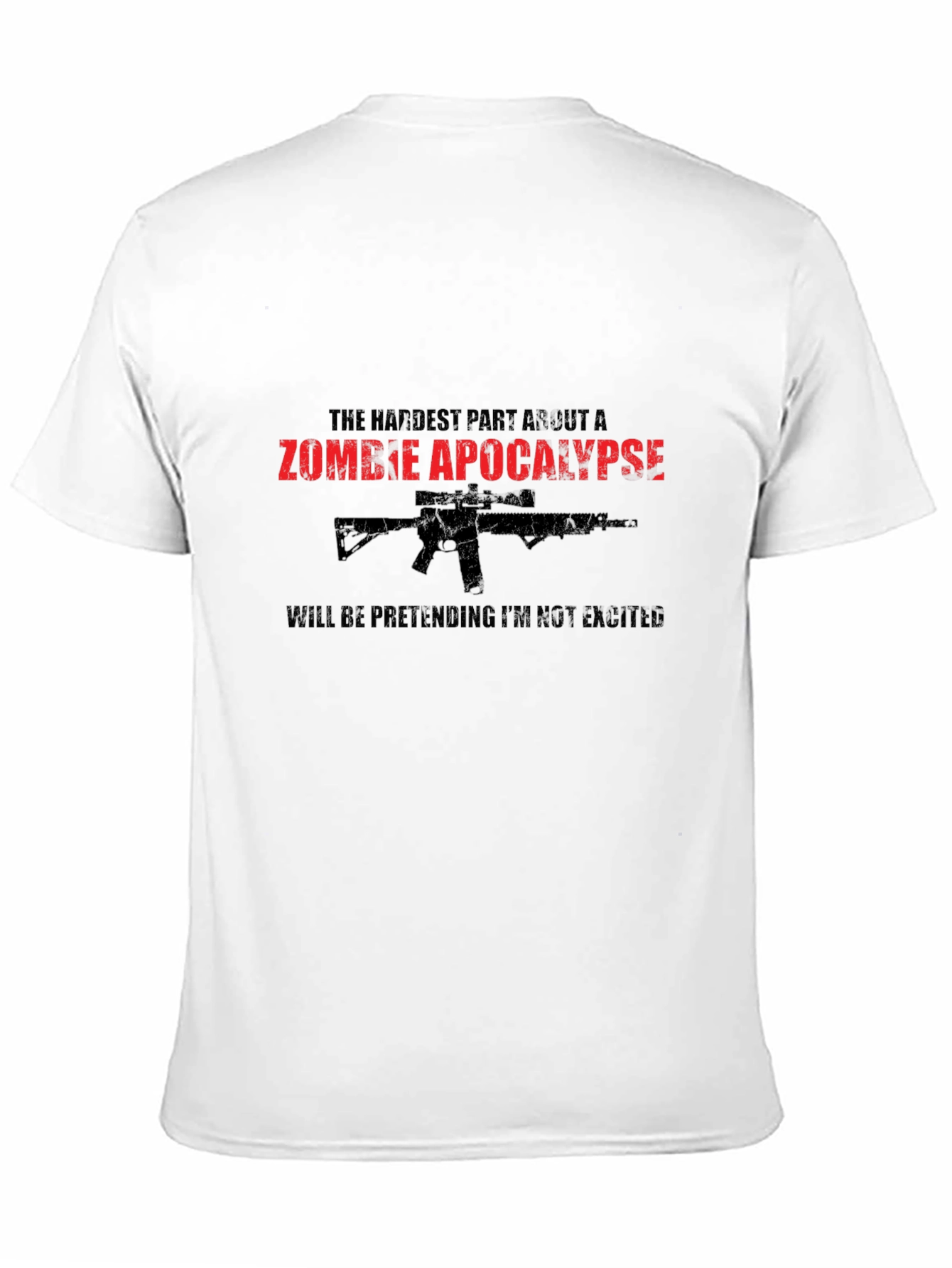 Zombie Apocalypse Humor T-Shirt