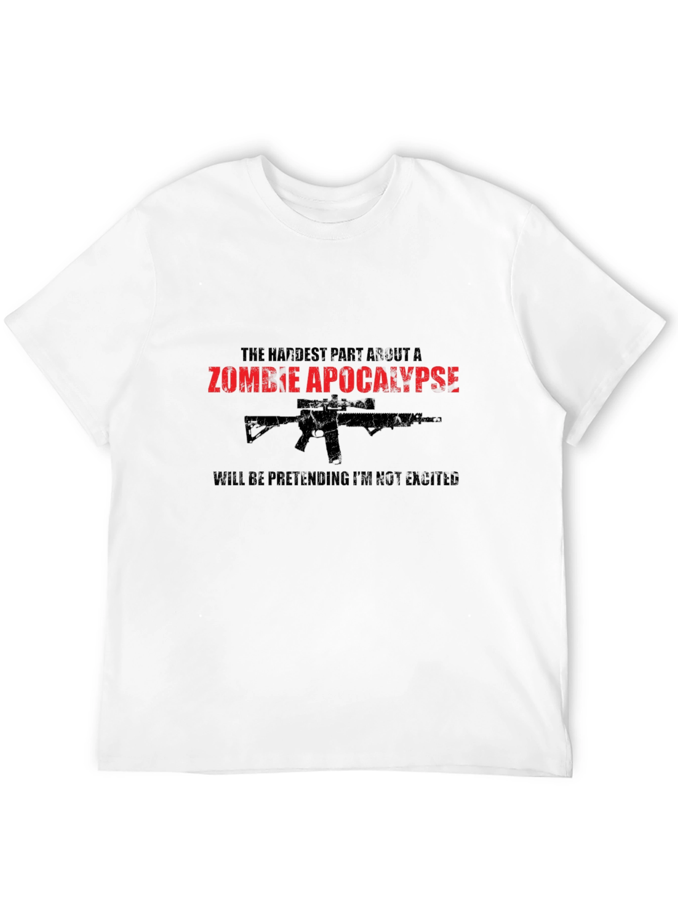 Zombie Apocalypse Humor T-Shirt