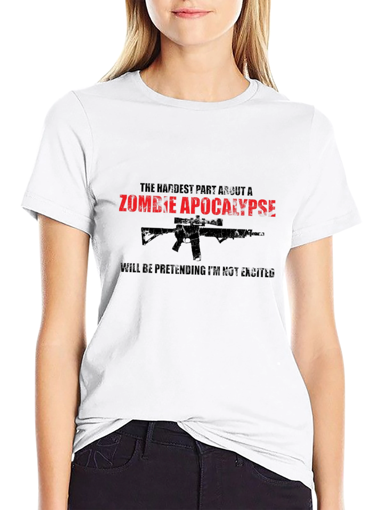 Zombie Apocalypse Humor T-Shirt