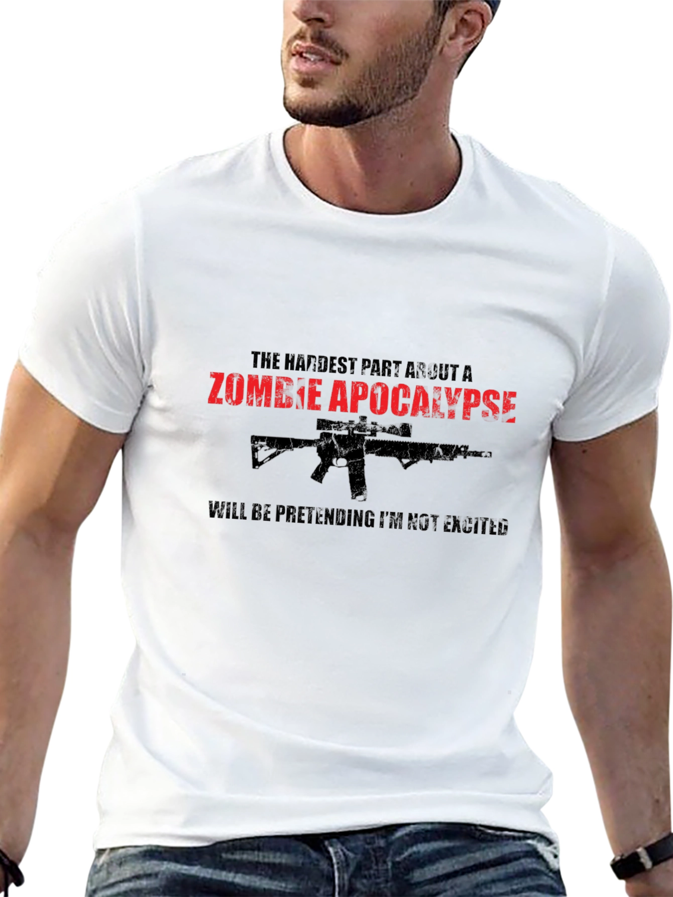 Zombie Apocalypse Humor T-Shirt