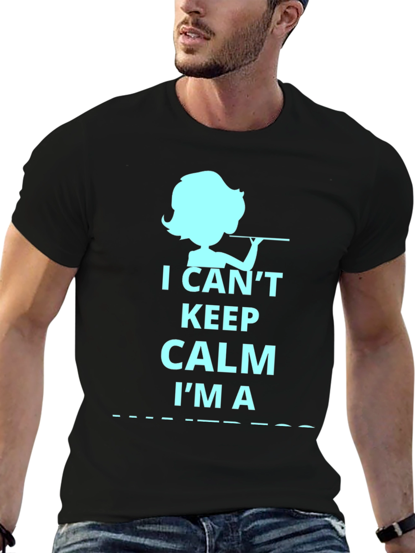 I Cant Keep Calm Im A Waitress T-Shirt