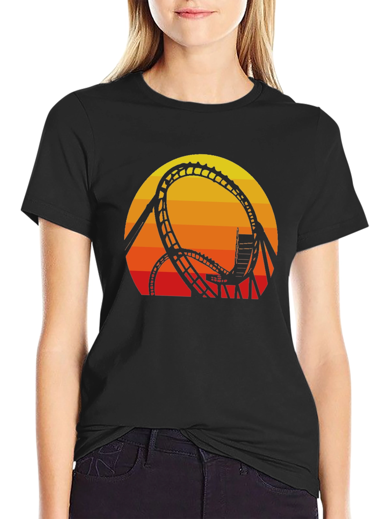 Sunset Coaster Graphic Tee