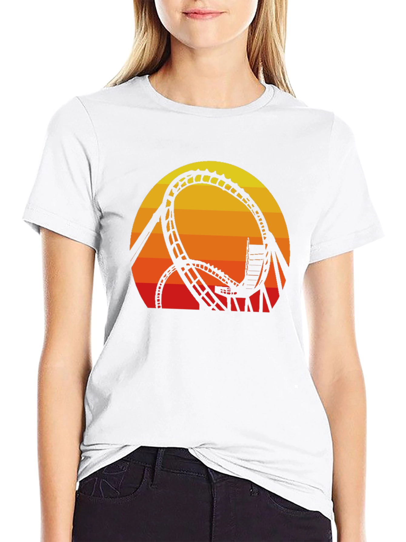 Sunset Coaster Graphic Tee